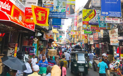 Pettah Market en Colombo